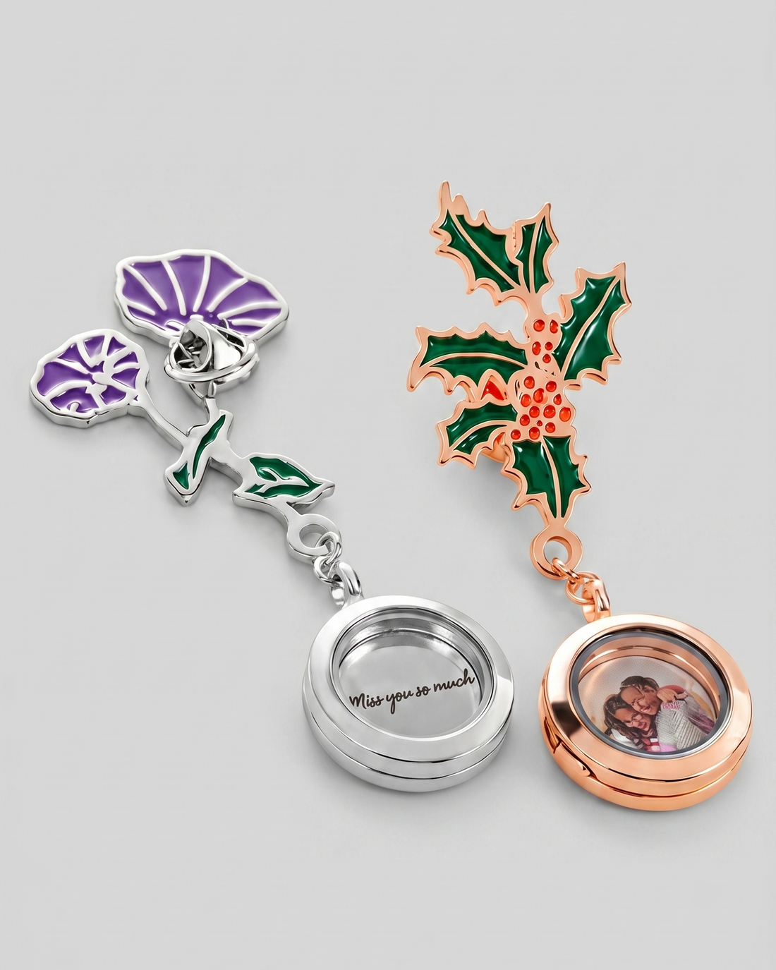 Personalize Your Birth Flower Lapel Pin