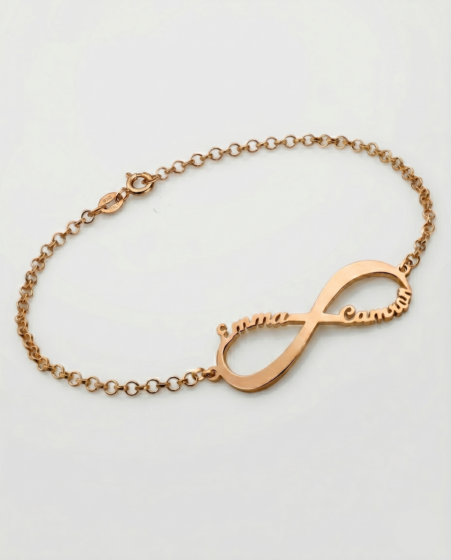 Personalize Your Names Infinity Bracelet - jewellery by BLINGLANE