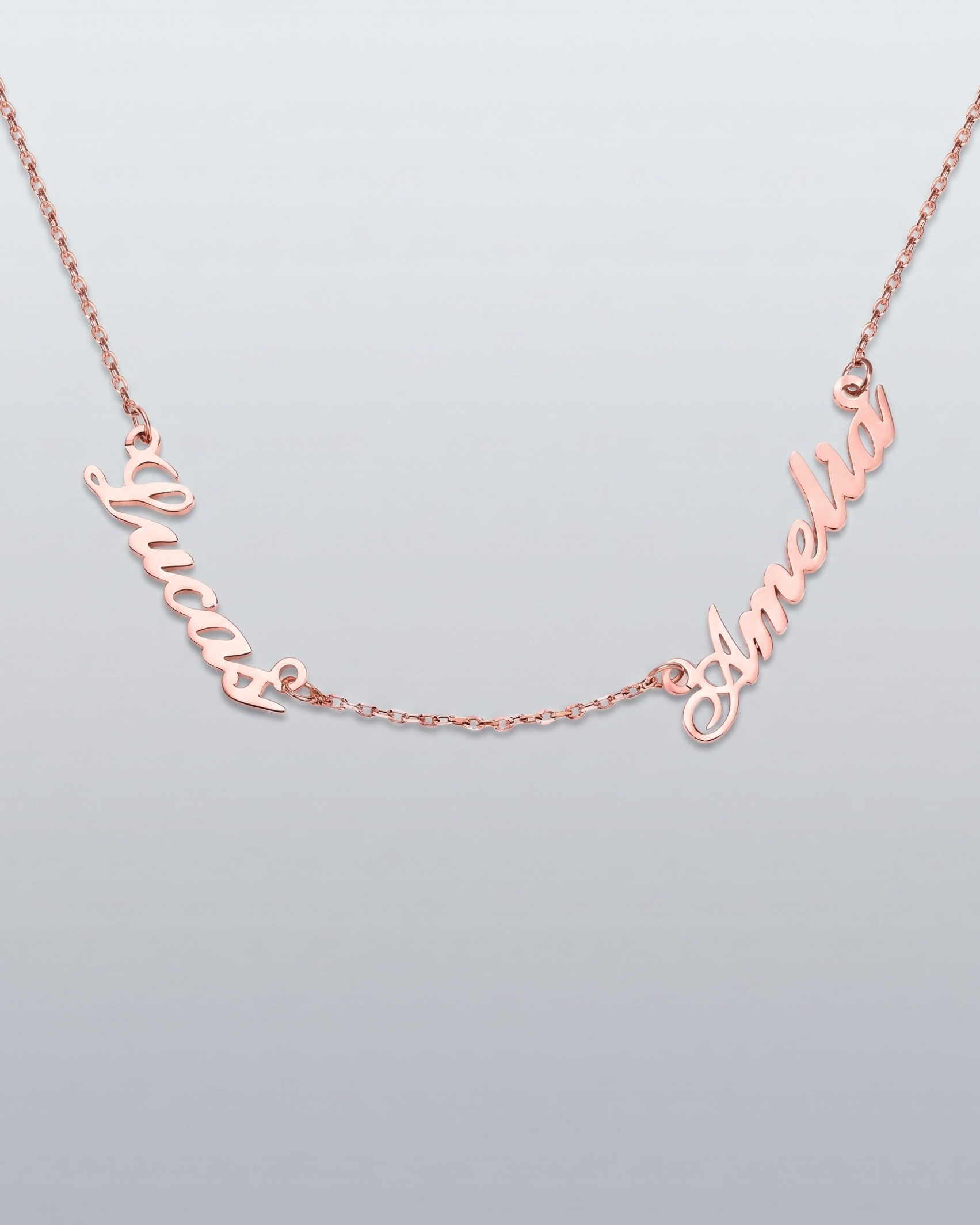 Personalize Two Names Necklace - jewellery by BLINGLANE
