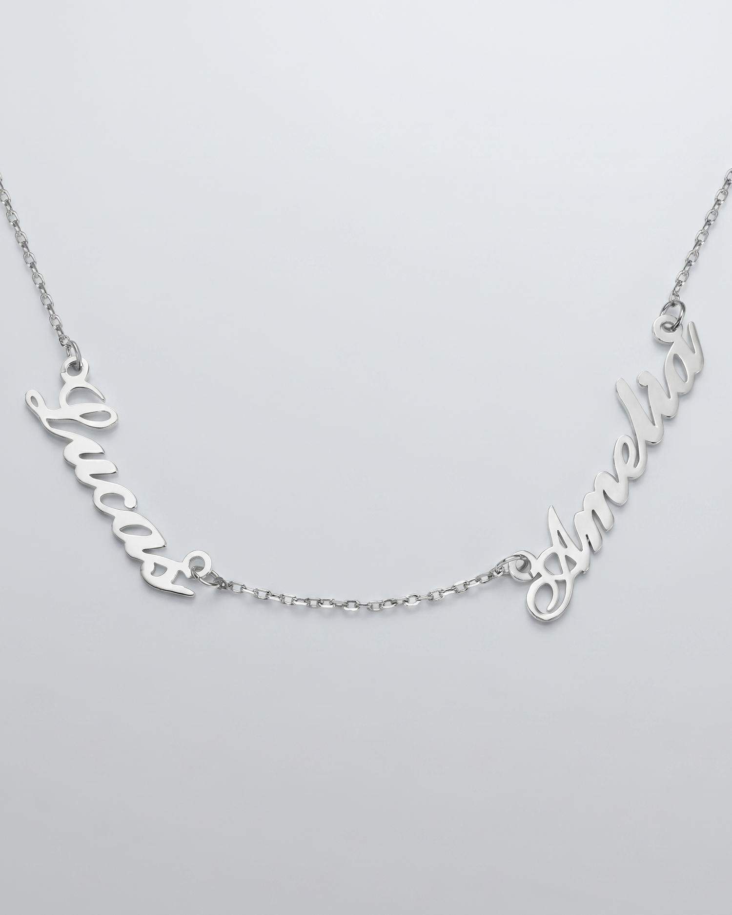 Personalize Two Names Necklace - jewellery by BLINGLANE