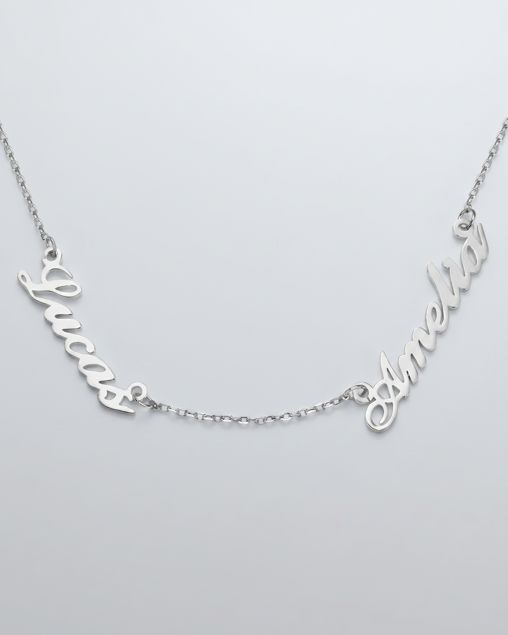 Personalize Two Names Necklace - jewellery by BLINGLANE