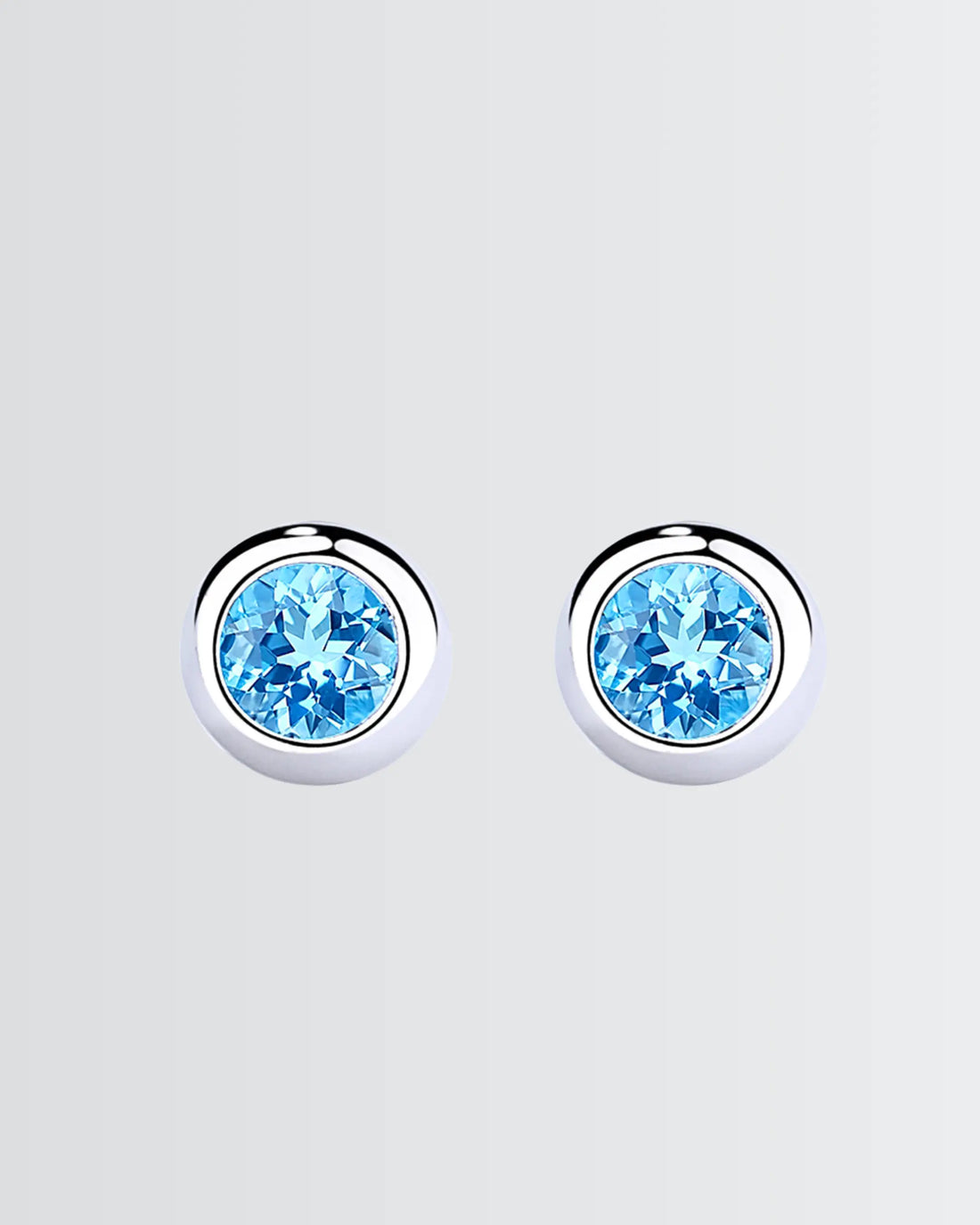 Guiding Light Studs -  Silver Earrings by BLINGLANE