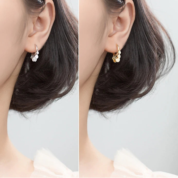 Dainty Dazzle Hoops