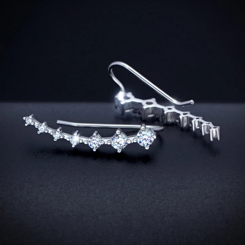 Flourish Your Sparkle Ear Climbers