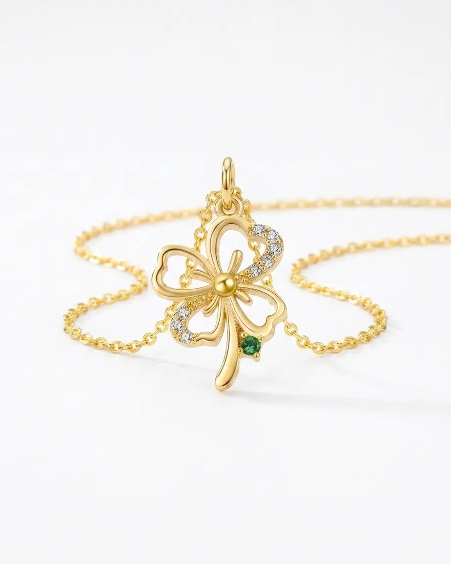 Hope In Every Leaf Necklace -  Silver Necklace by BLINGLANE