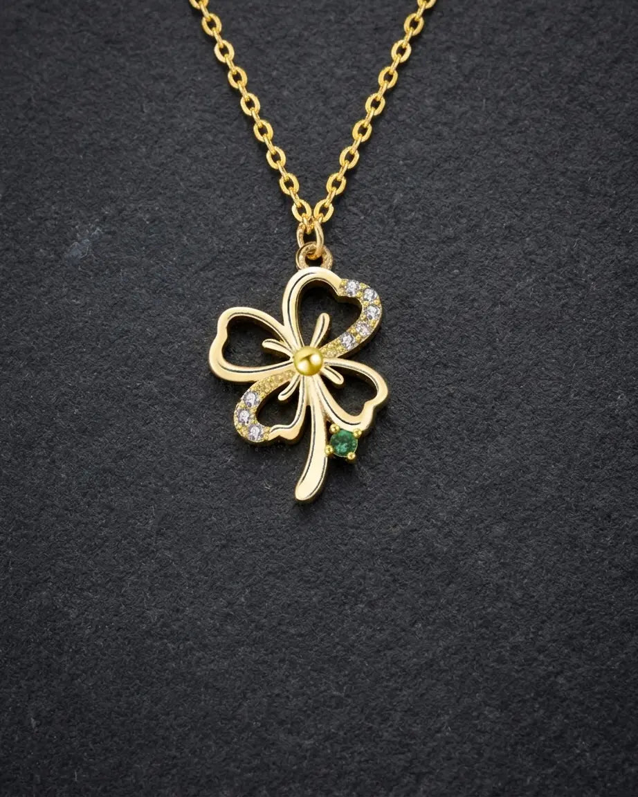 Hope In Every Leaf Necklace -  Silver Necklace by BLINGLANE