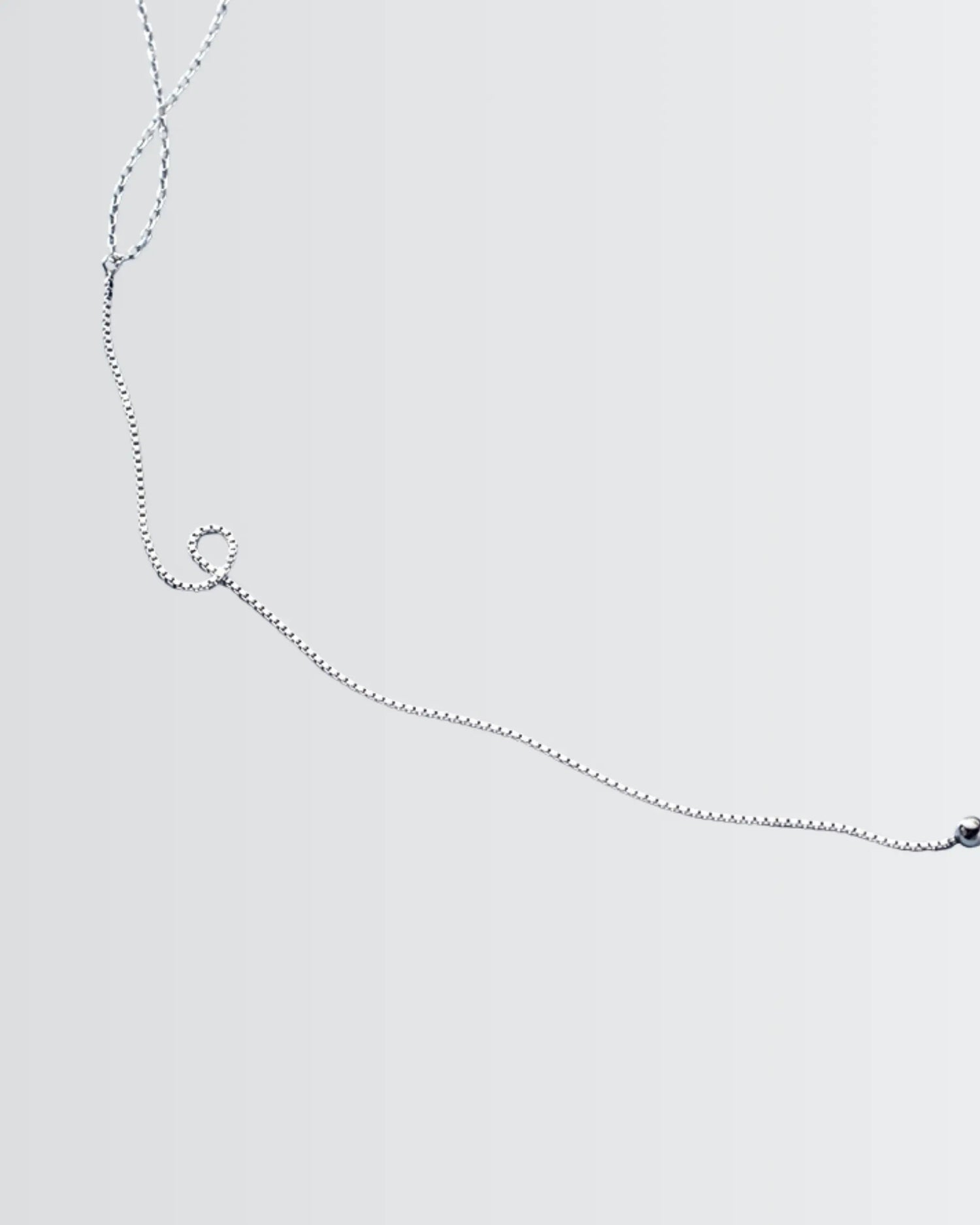 Laced in Light Elite Necklace -  Silver Necklace by BLINGLANE