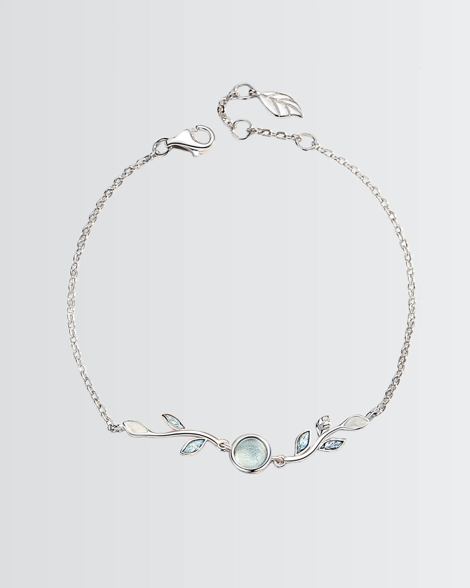 Leafline Elegance Bracelet -  Silver Bracelet by BLINGLANE