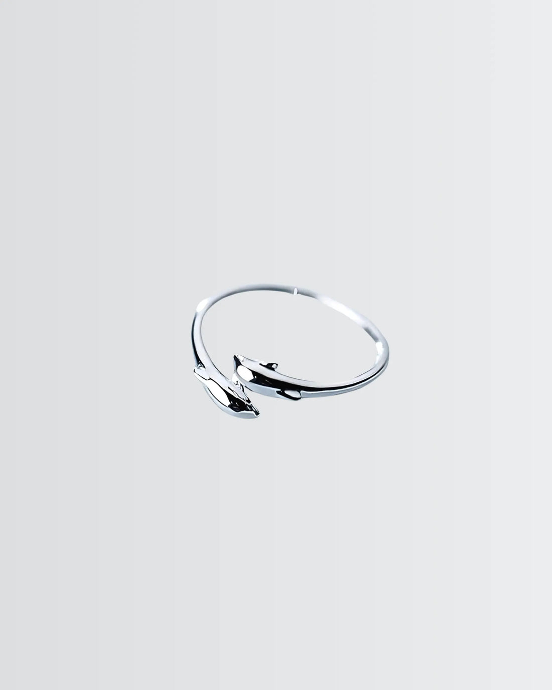 Leaping Through Seas Ring -  Silver Ring by BLINGLANE