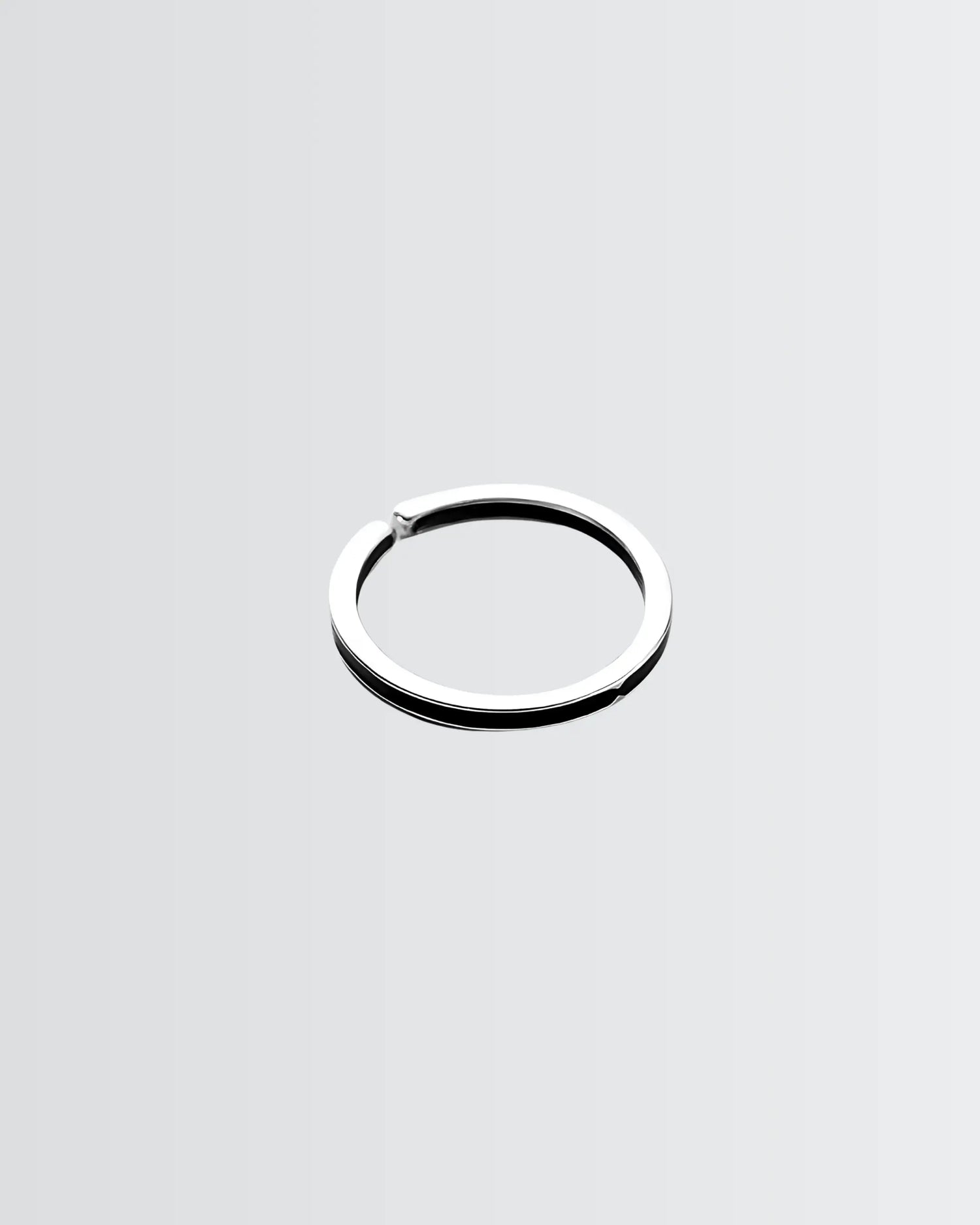 Little Black Ring -  Silver Ring by BLINGLANE