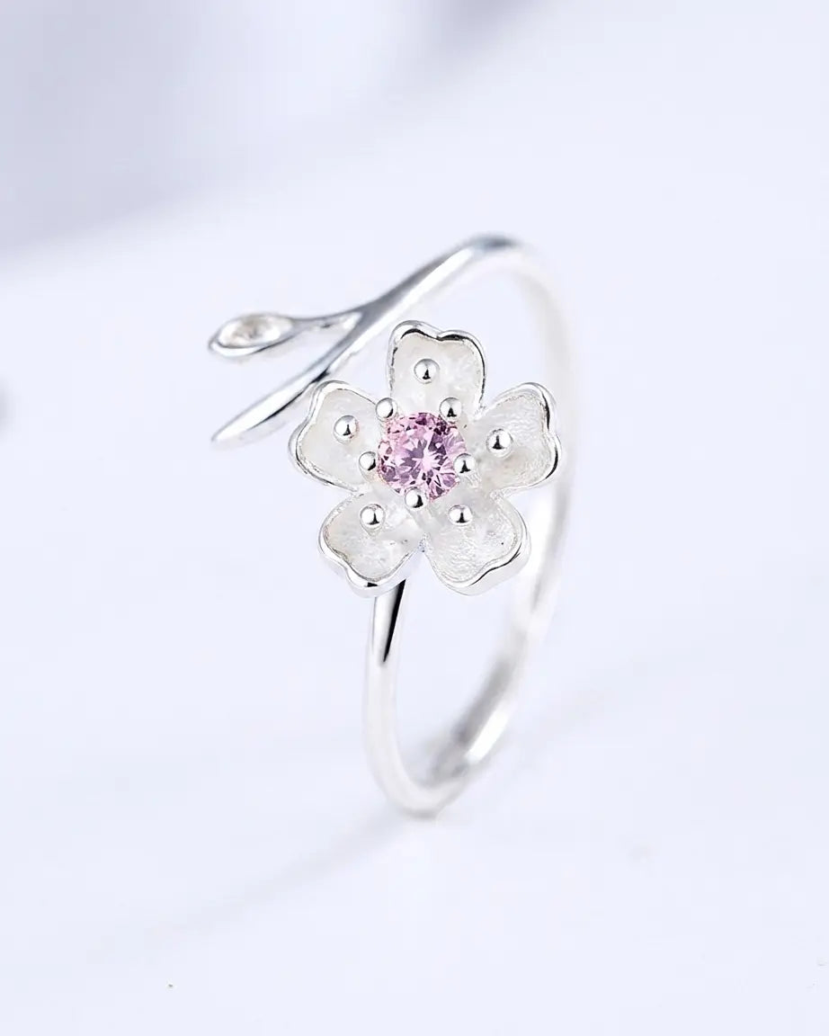 Meadow Mist Elite Ring -  Silver Ring by BLINGLANE