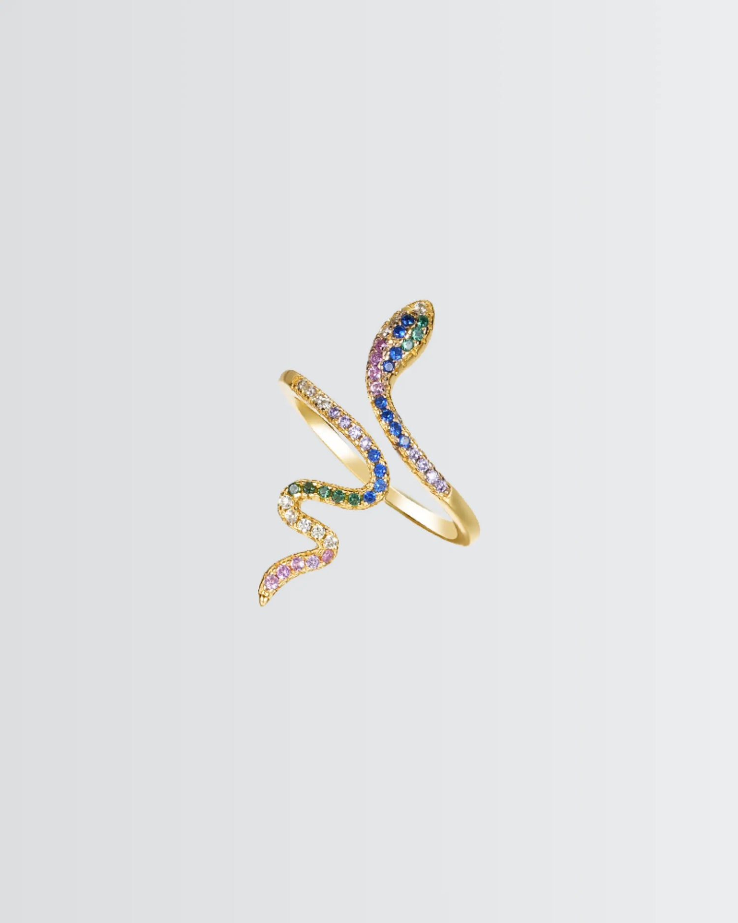 Mystic Serpent Ring -  Silver Ring by BLINGLANE