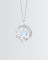 Mystic Wave Whale Necklace -  Silver Necklace by BLINGLANE
