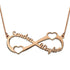 Personalize Your Names Infinity Heart Necklace - Blinglane