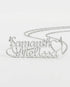 Personalize Couple Names & Hearts Necklace -  Fashion Necklace by BLINGLANE