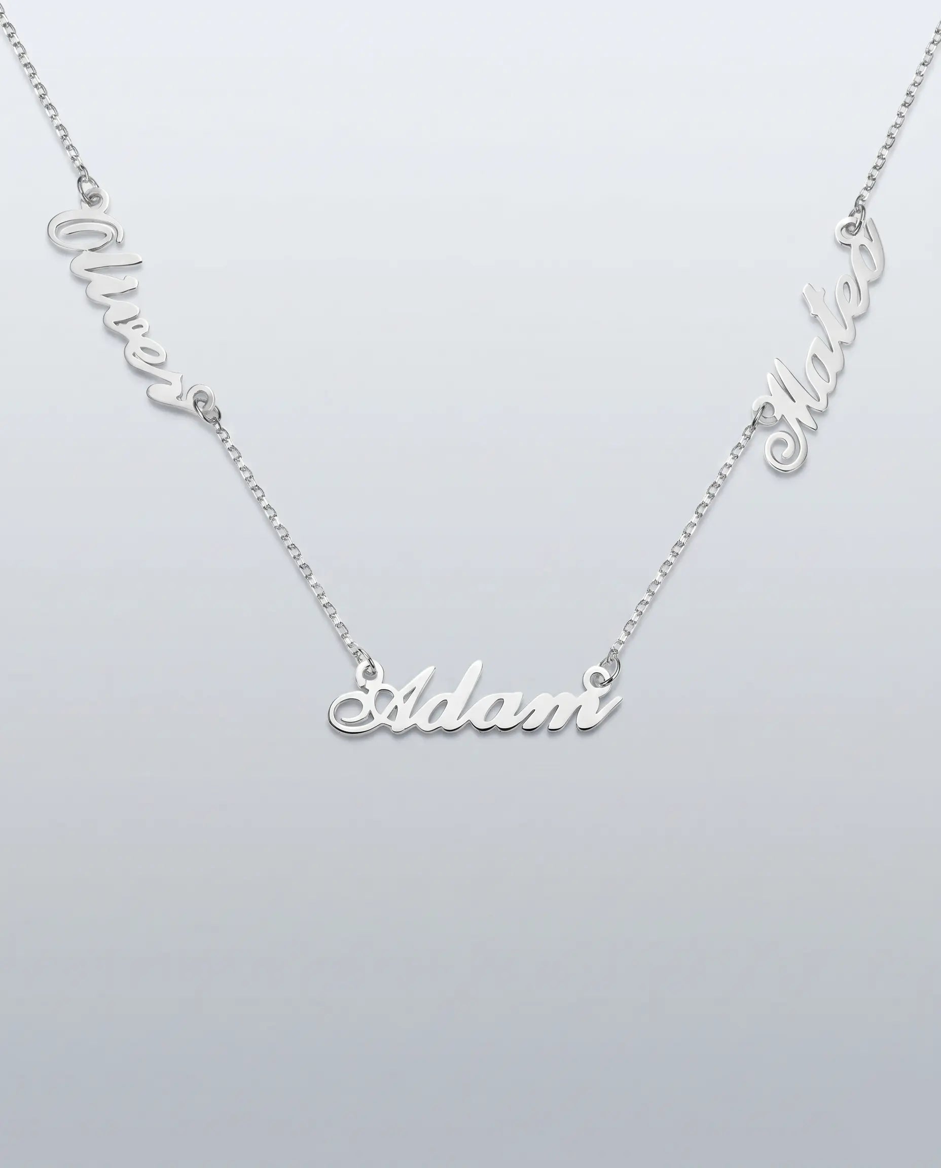 Personalize Three Names Necklace -  Fashion Necklace by BLINGLANE