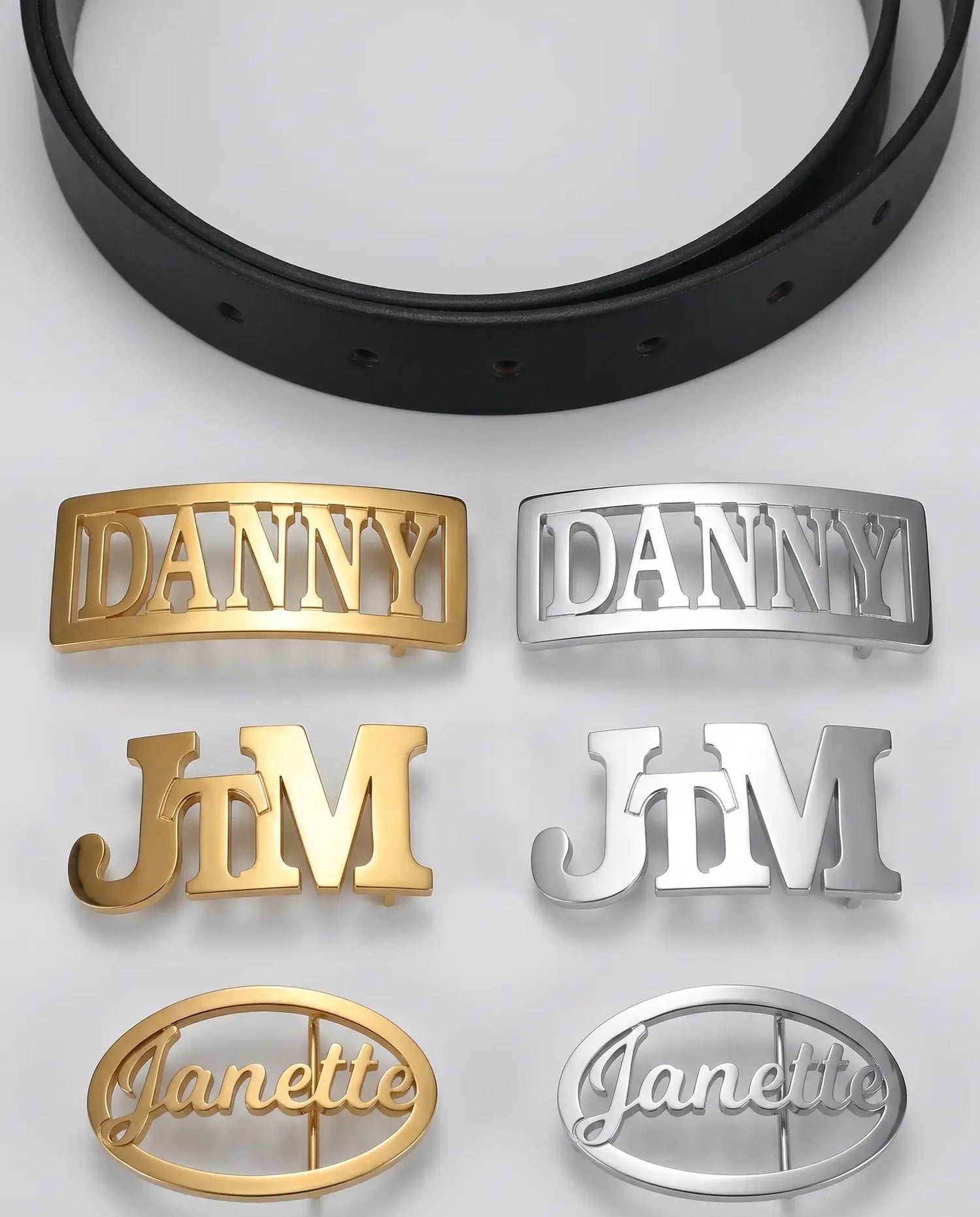 Personalize Your 3D Letters Belt Buckle -  Fashion Belt Buckle by BLINGLANE