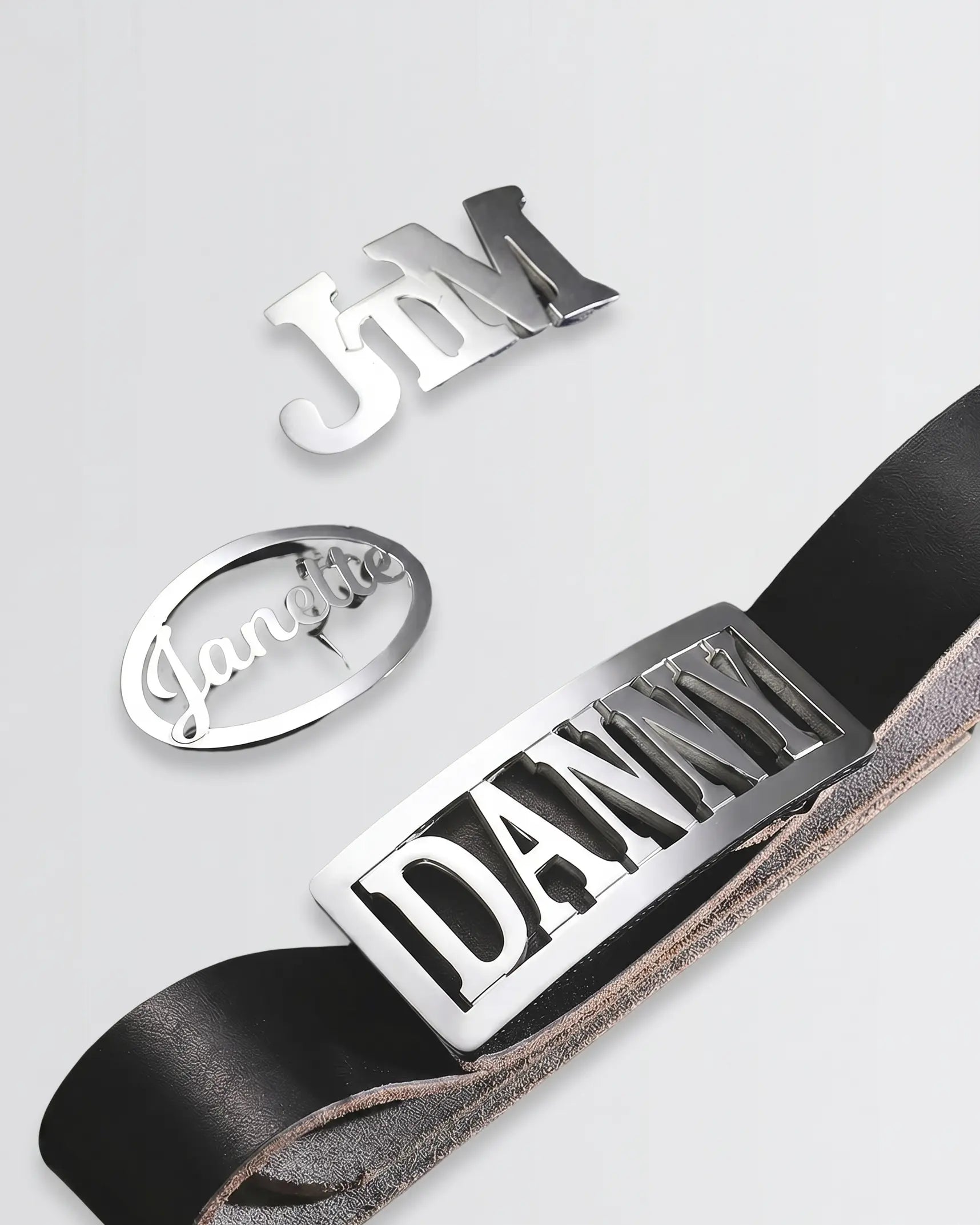 Personalize Your 3D Letters Belt Buckle -  Fashion Belt Buckle by BLINGLANE