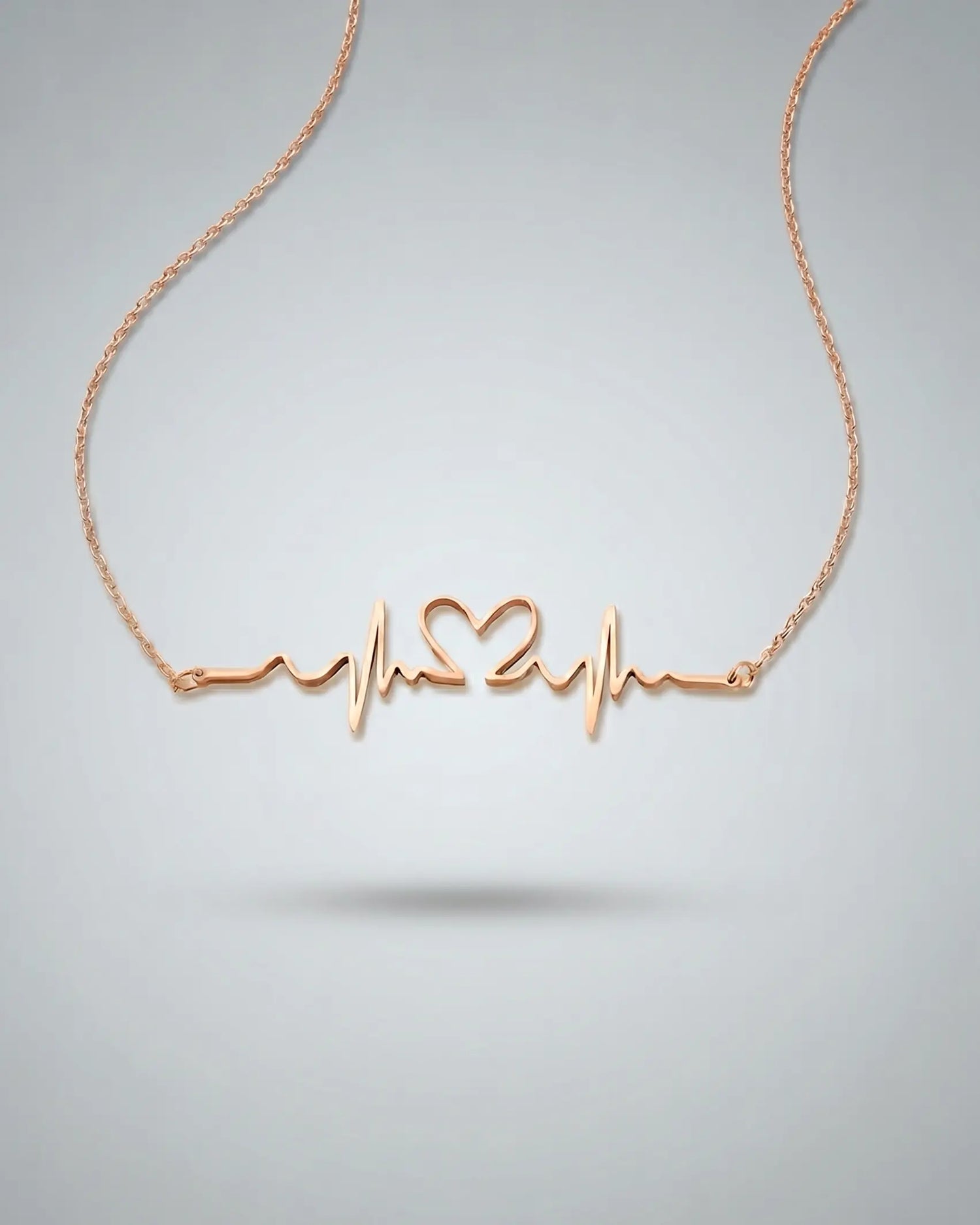 Personalize Your ECG Heart Lifeline Necklace -  Fashion Necklace by BLINGLANE