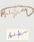Personalize Your Handwritten Signature Bracelet -  Fashion Bracelet by BLINGLANE