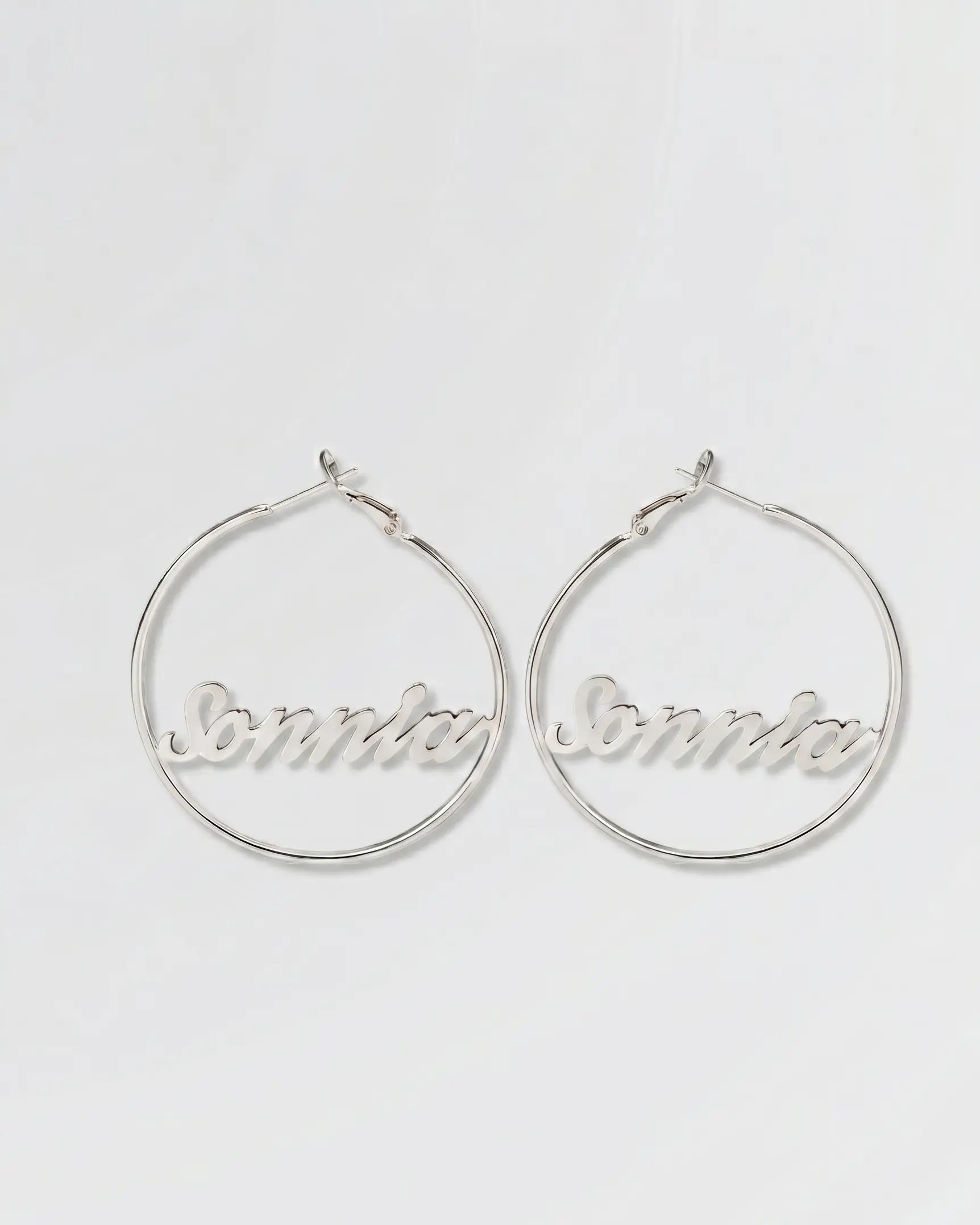 Personalize Your Name Hoop Earrings -  Fashion Earrings by BLINGLANE