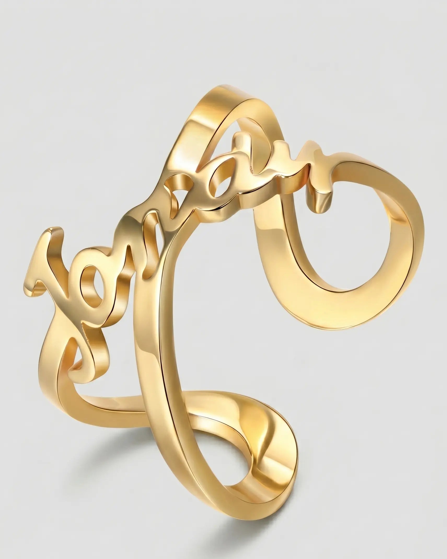 Personalize Your Name Infinity Ring -  Fashion Ring by BLINGLANE