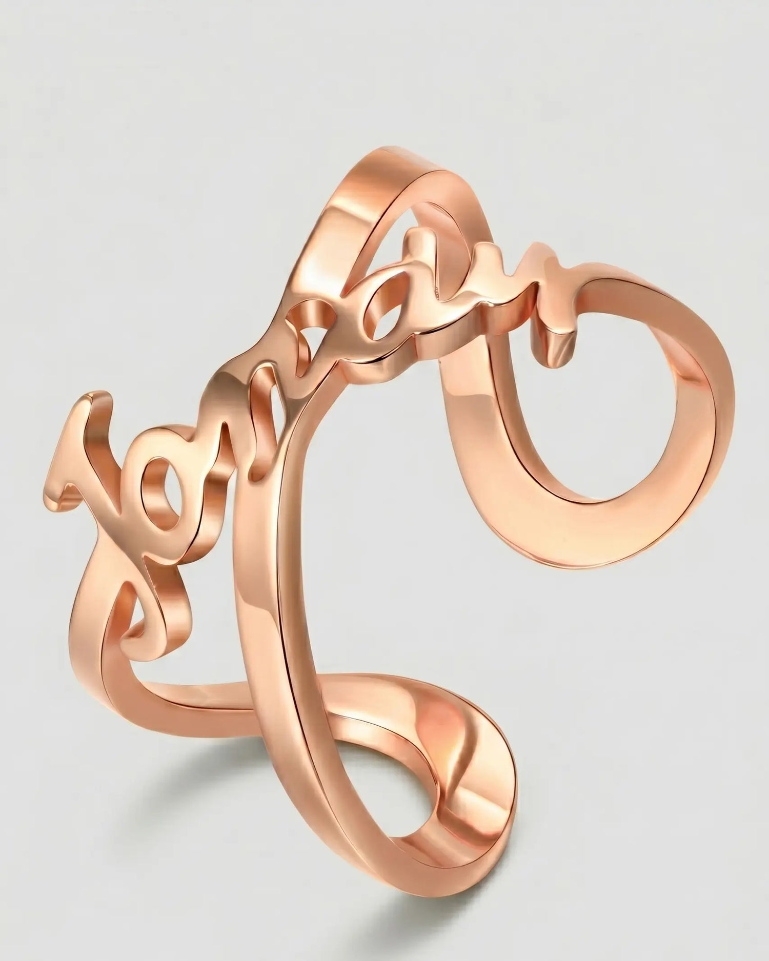Personalize Your Name Infinity Ring -  Fashion Ring by BLINGLANE
