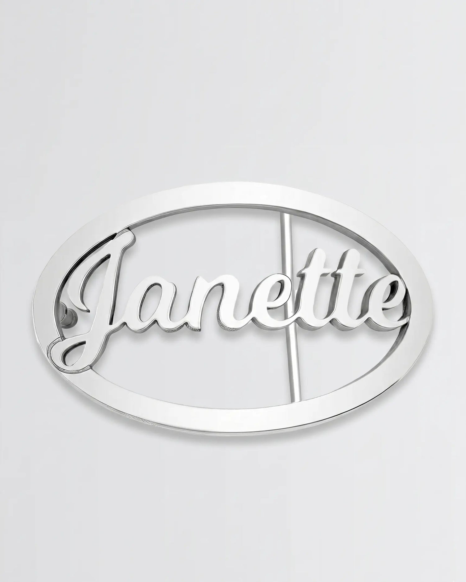 Personalize Your Oval Belt Buckle -  Fashion Belt Buckle by BLINGLANE