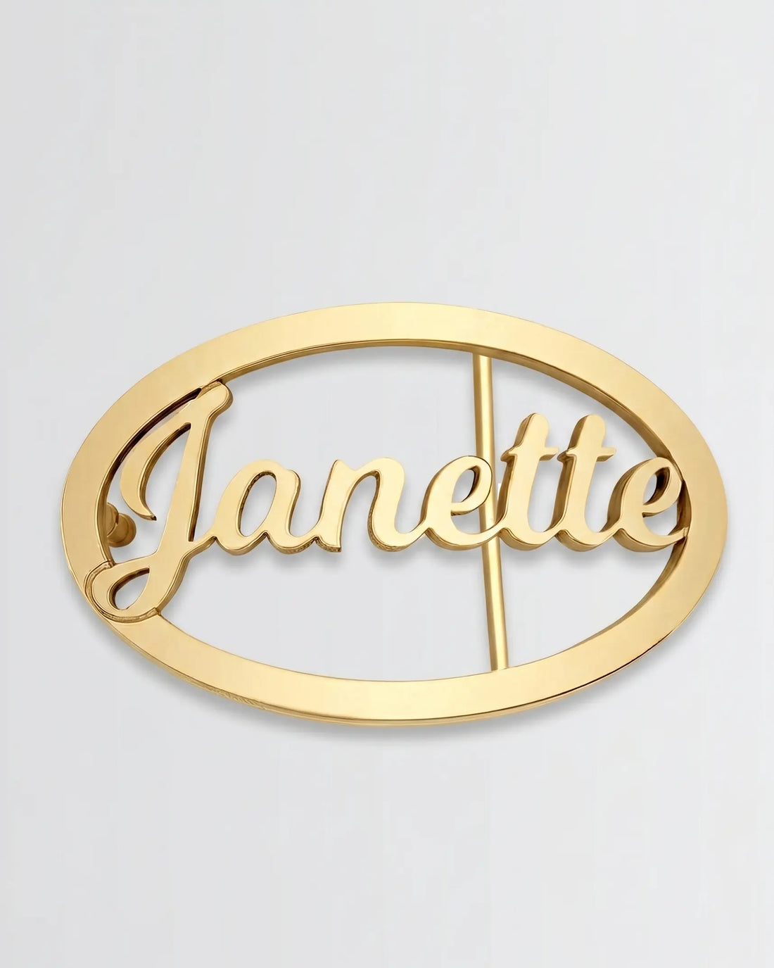Personalize Your Oval Belt Buckle - Fashion Belt Buckle by BLINGLANE