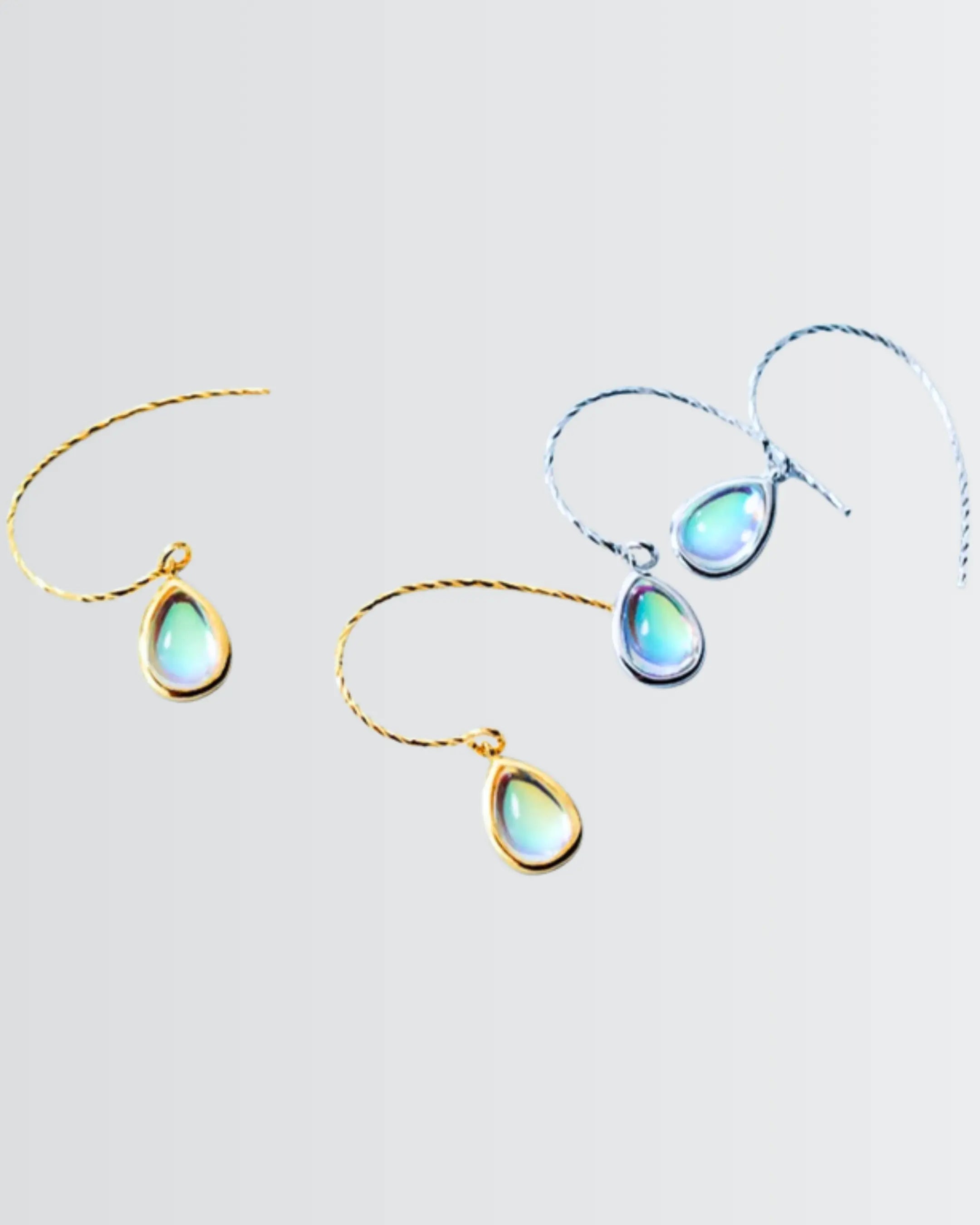 Pretty in Bling Drop Earrings -  Silver Earrings by BLINGLANE