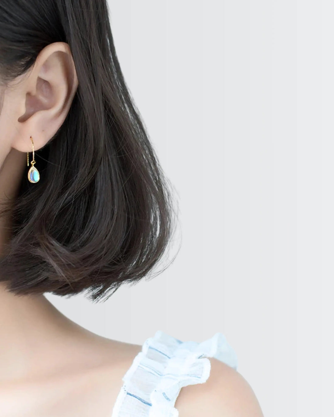 Pretty in Bling Drop Earrings -  Silver Earrings by BLINGLANE