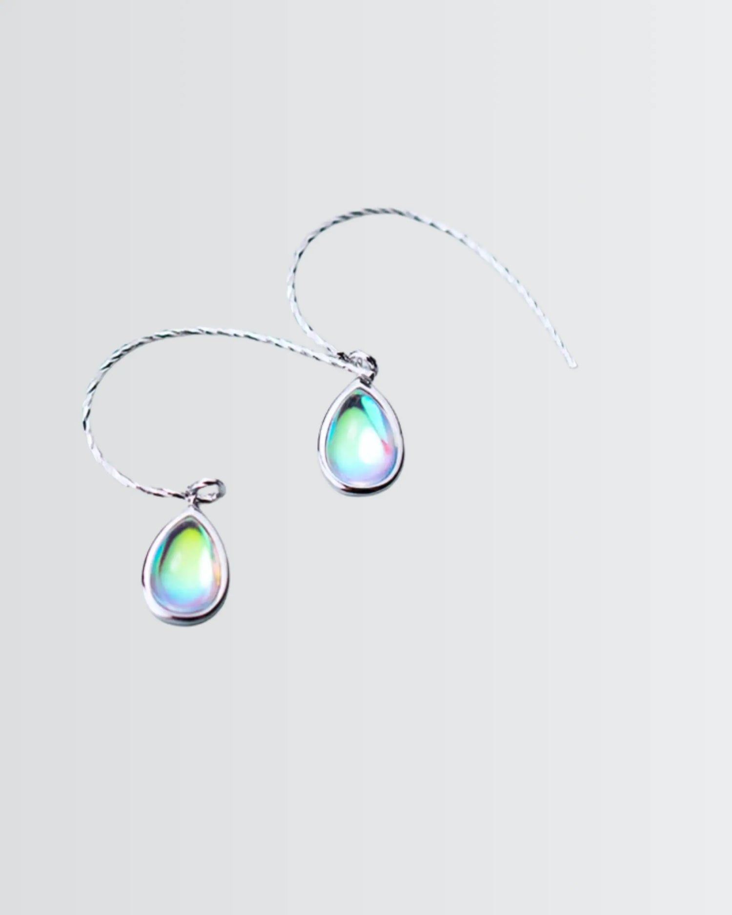 Pretty in Bling Drop Earrings -  Silver Earrings by BLINGLANE