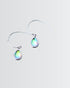 Pretty in Bling Drop Earrings -  Silver Earrings by BLINGLANE