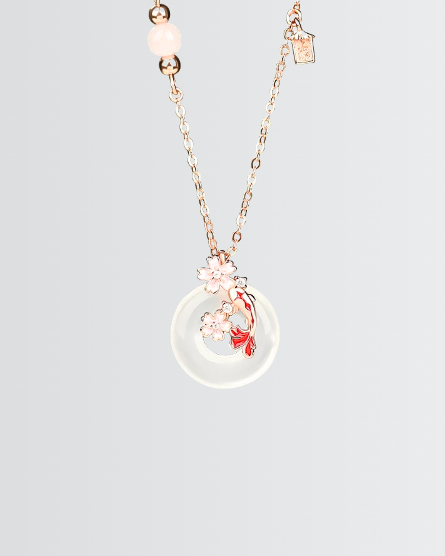 Fortune In Flow Koi Necklace