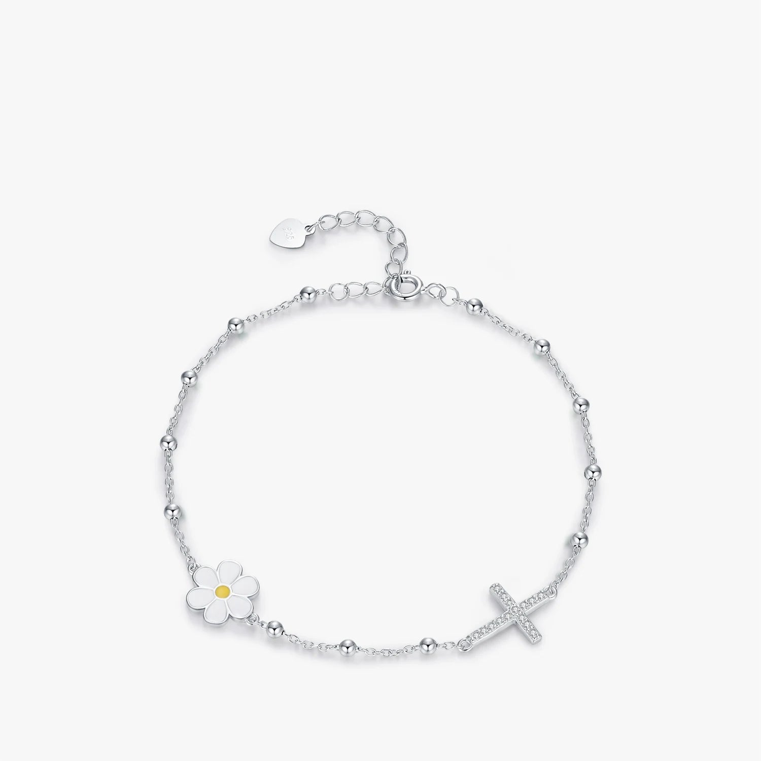 Blooming In Faith Minimal Bracelet
