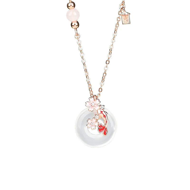 Fortune In Flow Koi Necklace