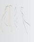 Silkline Elite Chain Earrings -  Silver Earrings by BLINGLANE