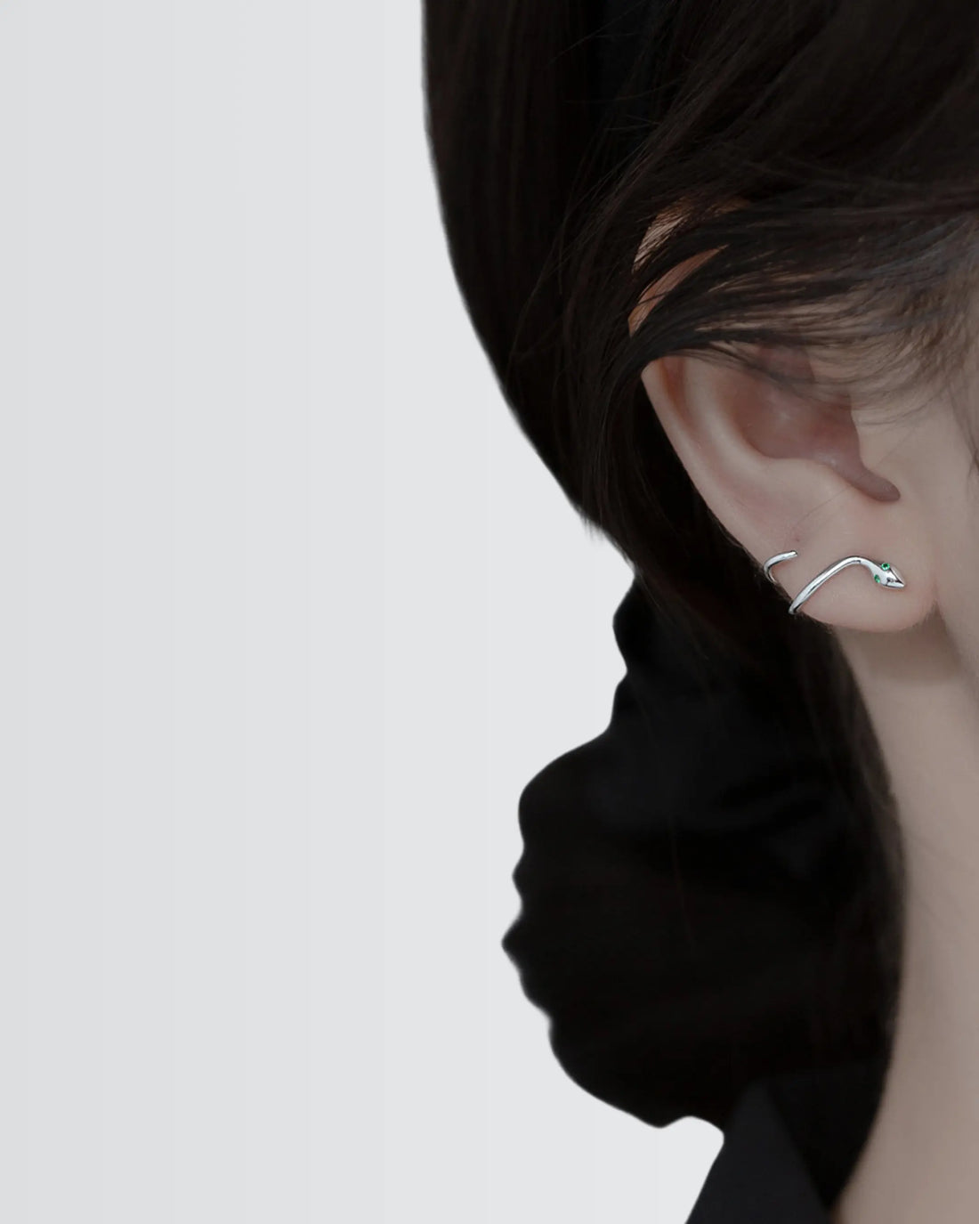 Slytherin Charm Earrings -  Silver Earrings by BLINGLANE