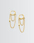 Statement Swing Earrings -  Silver Earrings by BLINGLANE