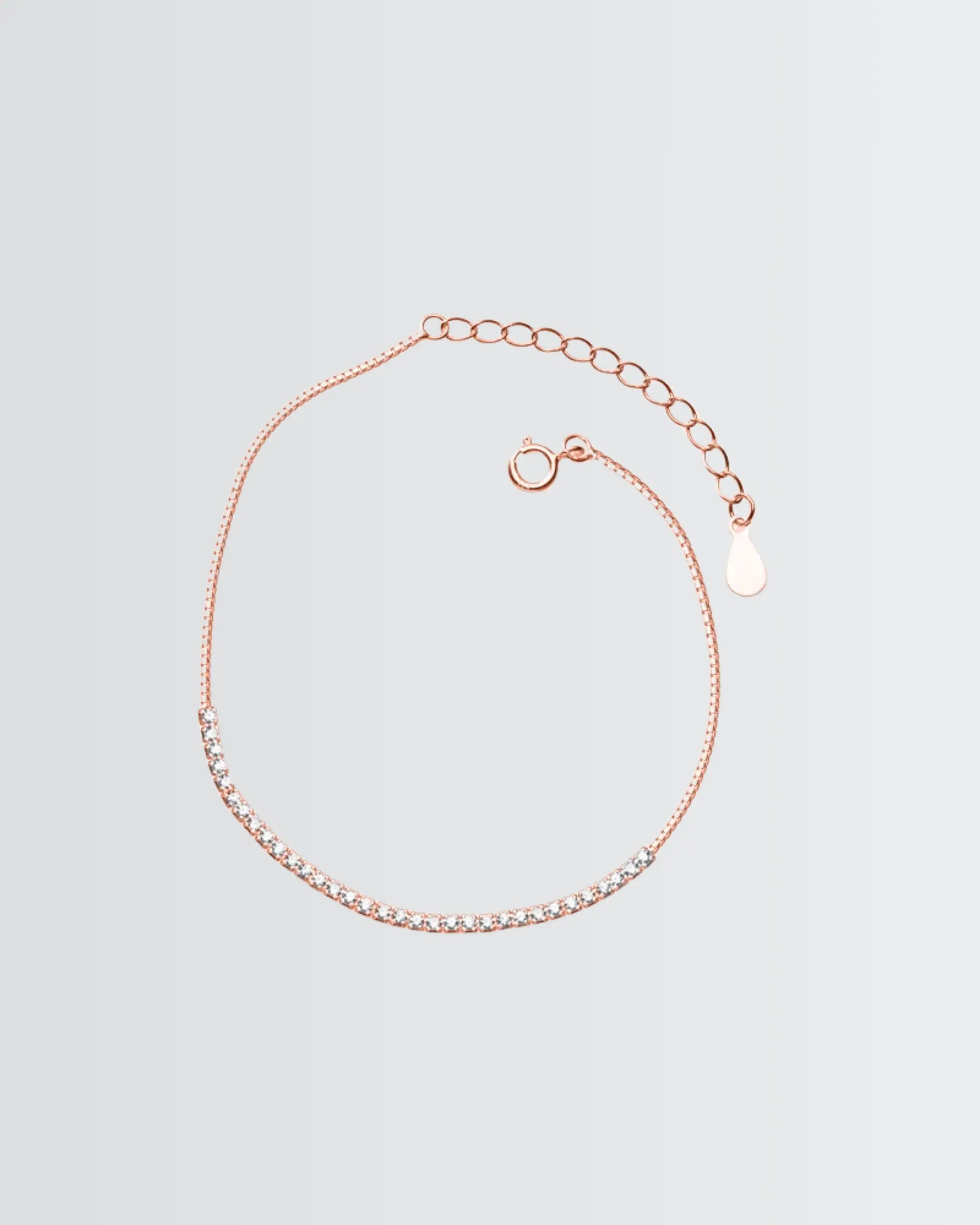 Struck By Shimmer Bracelet -  Silver Bracelet by BLINGLANE