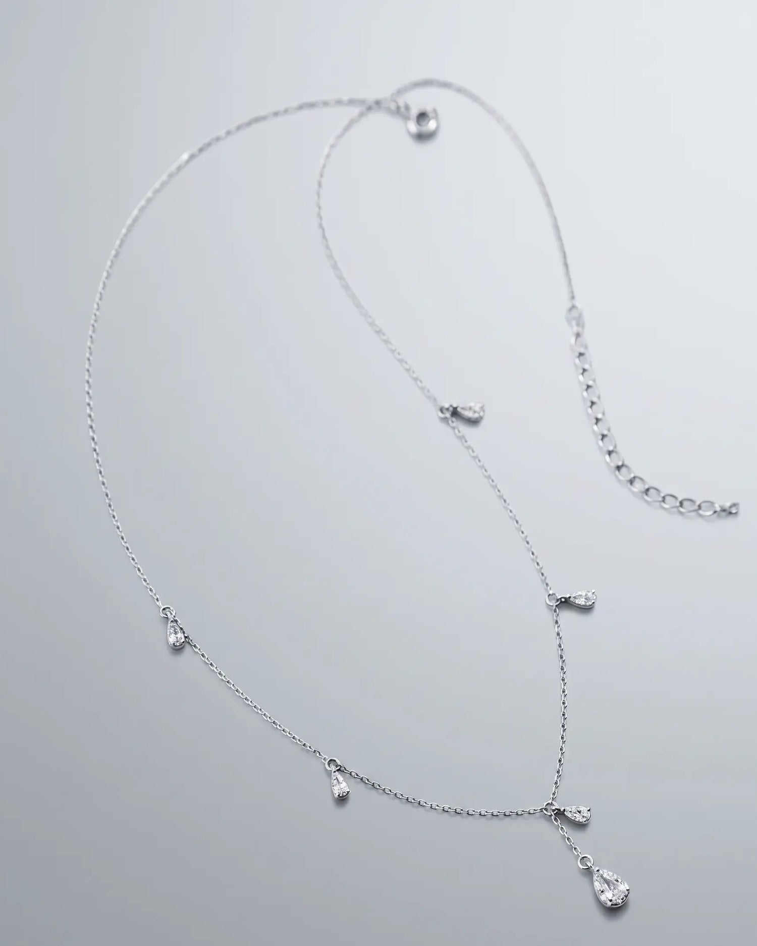 Subtle Luxe Minimal Necklace -  Silver Necklace by BLINGLANE