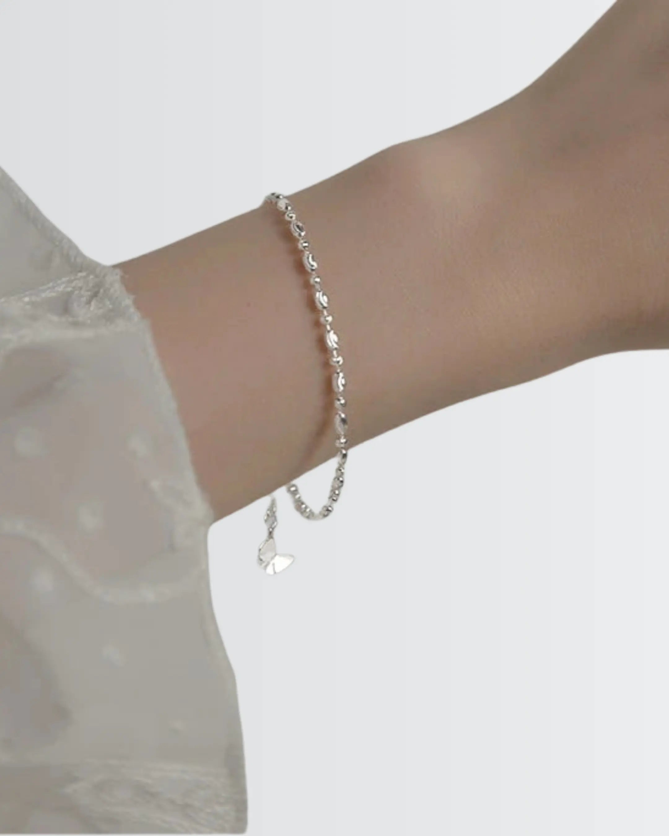 The Classic Twist Bracelet -  Silver Bracelet by BLINGLANE
