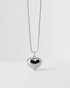 Too Bold To Break Heart Necklace -  Silver Necklace by BLINGLANE