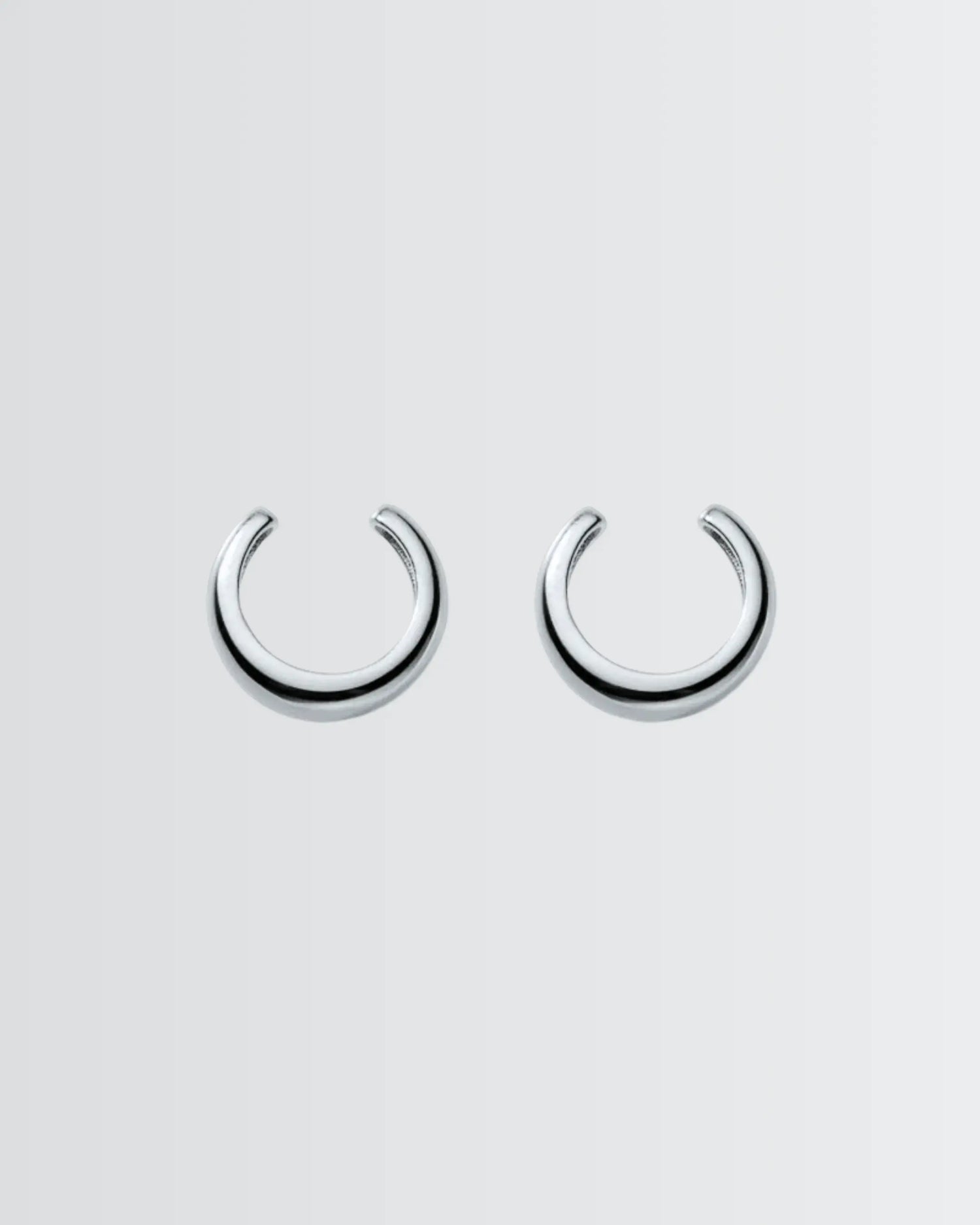 Twilight Hug Ear Cuffs -  Silver Earrings by BLINGLANE