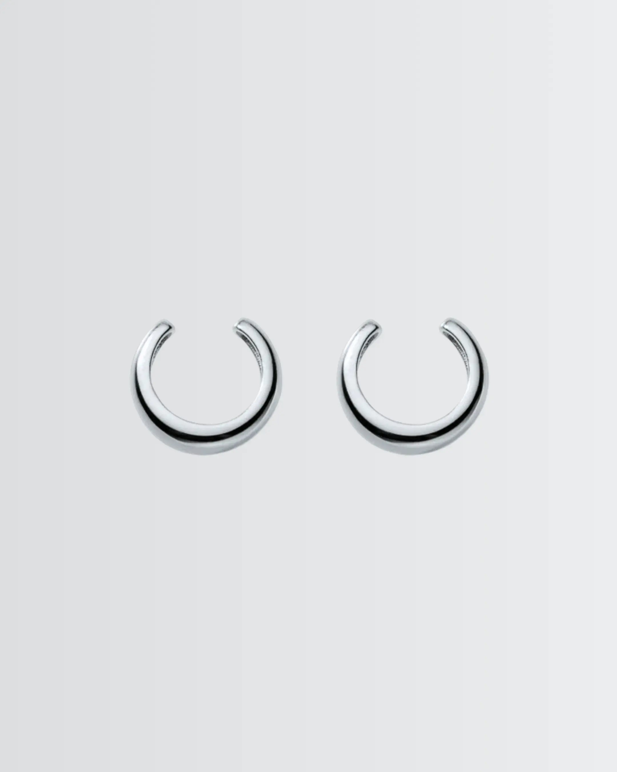 Twilight Hug Ear Cuffs -  Silver Earrings by BLINGLANE