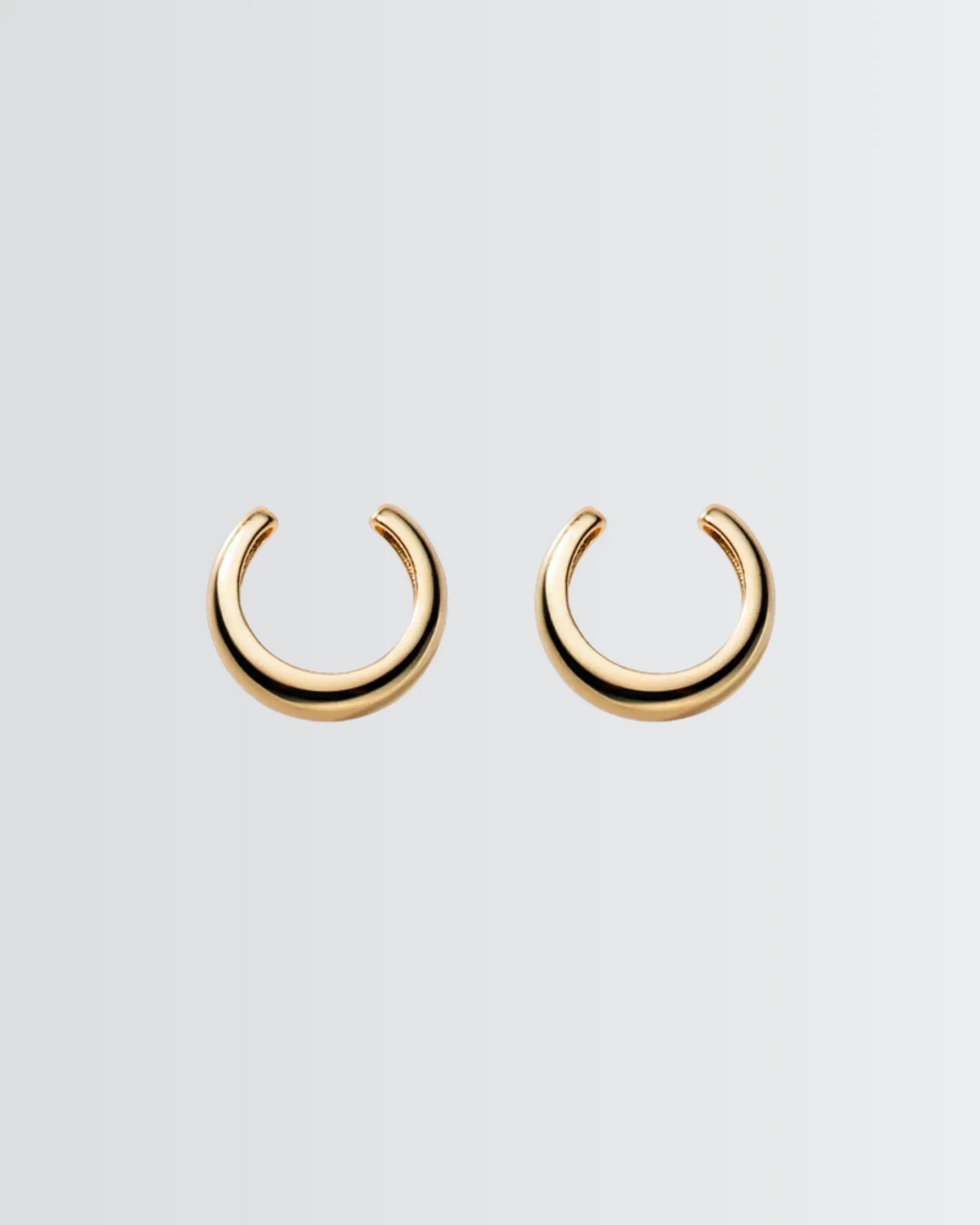 Twilight Hug Ear Cuffs -  Silver Earrings by BLINGLANE