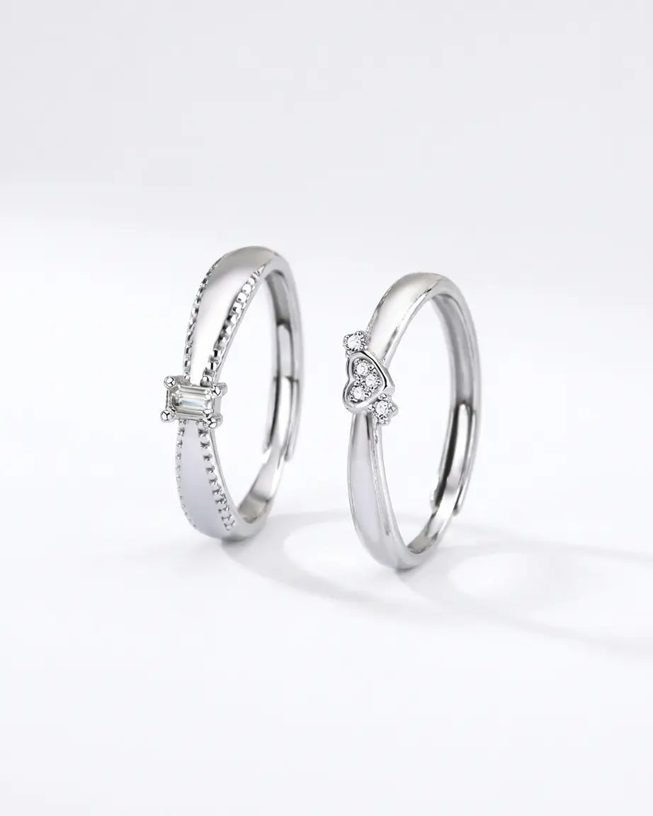 Worn With Love Bands -  Silver Ring by BLINGLANE