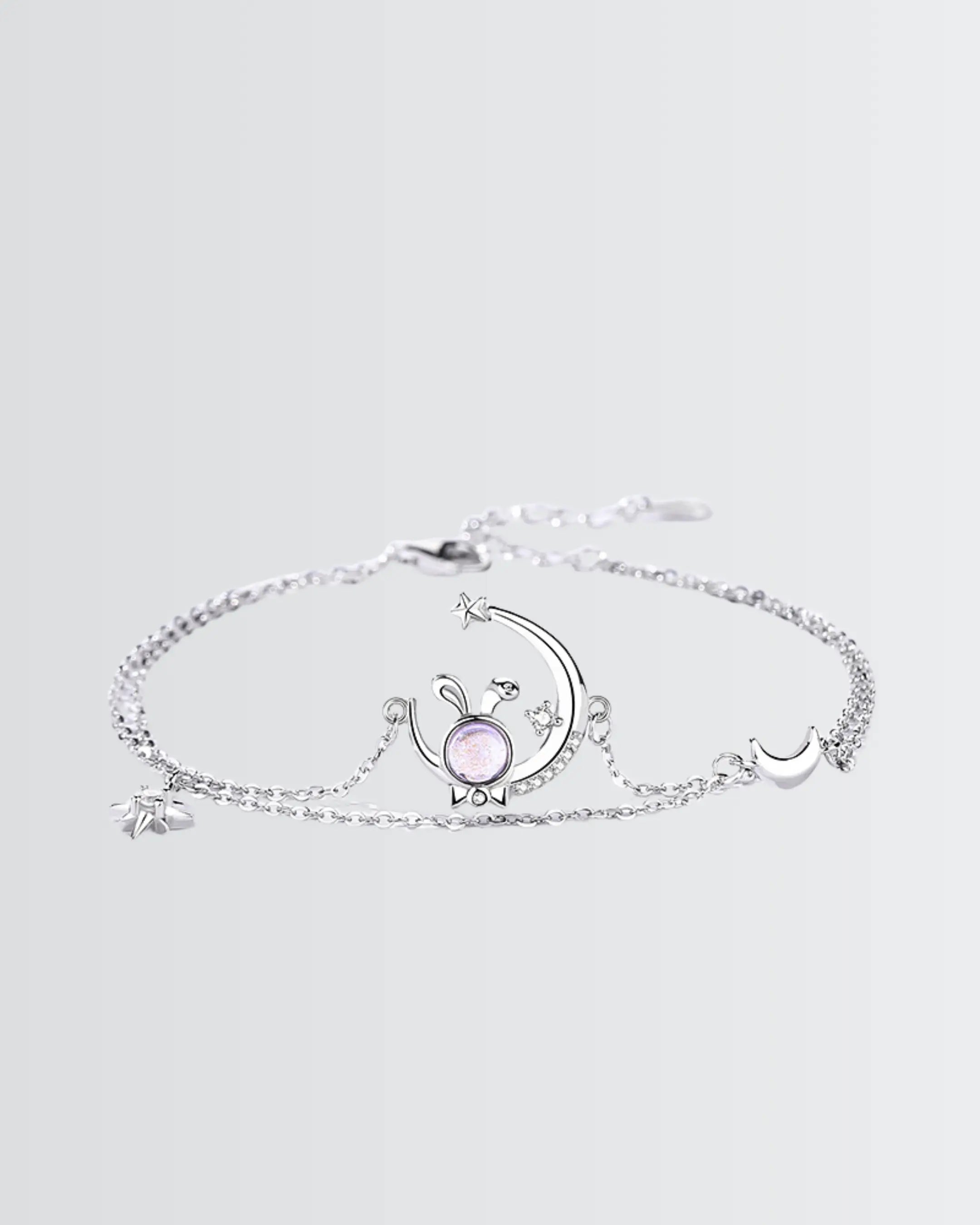 You Make My Heart Hop Bracelet -  Silver Bracelet by BLINGLANE