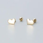 Happy Hearts Tiny Studs - Blinglane