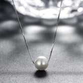 Minimal Pearl Necklace - Blinglane